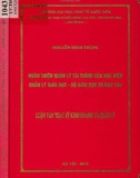 Luận văn Thạc sĩ Kinh doanh và quản lý: Hoàn thiện quản lý tài chính của Học viện Quản lý giáo dục - Bộ Giáo dục và Đào tạo