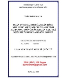 Luận văn Thạc sĩ Kinh tế quốc tế: Quản lý ngoại hối của Ngân hàng Nhà nước Việt Nam chi nhánh tỉnh Hải Dương đối với các khoản vay, trả nợ nước ngoài của doanh nghiệp