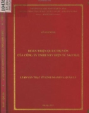 Luận văn Thạc sĩ Kinh doanh và quản lý: Hoàn thiện quản trị vốn của Công ty TNHH MTV Điện tử Sao Mai