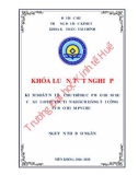 Khóa luận tốt nghiệp Kế toán-Tài chính: Kiểm soát nội bộ chu trình cấp bảo hiểm xe cơ giới (OTO) thu tiền khách hàng tại công ty bảo hiểm PVI Huế