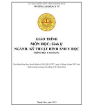 Giáo trình Sinh lý (Ngành: Kỹ thuật hình ảnh y học - Trình độ: Cao đẳng) - Trường Cao đẳng Y tế Thanh Hoá