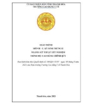 Giáo trình Ký sinh trùng II (Ngành: Kỹ thuật xét nghiệm - Trình độ: Cao đẳng) - Trường Cao đẳng Y tế Thanh Hoá