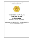 Giáo trình Thực hành Sinh lý (Ngành: Dược - Trình độ: Cao đẳng) - Trường Cao đẳng Y tế Thanh Hoá