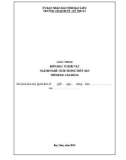 Giáo trình môn Vi sinh vật (Nghề: Nuôi trồng thủy sản - Trình độ: Cao đẳng) - Trường CĐ Kinh tế - Kỹ thuật Bạc Liêu