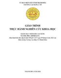 Giáo trình Thực hành nghiên cứu khoa học (Ngành: Phục hình răng - Trình độ: Cao đẳng) - Trường Cao đẳng Y tế Thanh Hoá