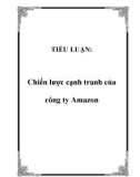 TIỂU LUẬN: Chiến lược cạnh tranh của công ty Amazon