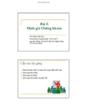 Bài 2: Định giá Chứng khoán