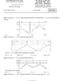 Đề kiểm tra giữa học kì 1 môn Toán lớp 12 năm 2022-2023 - Trường THPT Hồ Nghinh (Mã đề 019)