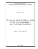 Luận văn Thạc sĩ Báo chí học: Mô hình sản phẩm báo chí truyền thông số thu phí từ người sử dụng (subscriber) và khả năng phát triển tại Việt Nam