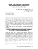 Các nhân tố ảnh hưởng đến quyết định kinh doanh trên sàn thương mại điện tử của hộ kinh doanh trên địa bàn thành phố Hải Phòng