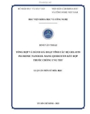 Luận án Tiến sĩ Hoá học: Tổng hợp và đánh giá hoạt tính các hệ gelatin Pluronic nanogel mang quercetin kết hợp thuốc chống ung thư