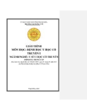 Giáo trình Bệnh học y học cổ truyền I (Ngành: Y sĩ y học cổ truyền - Trình độ: Trung cấp) - Trường Cao đẳng Y tế Thanh Hoá