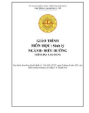 Giáo trình Sinh lý (Ngành: Điều dưỡng - Trình độ: Cao đẳng) - Trường Cao đẳng Y tế Thanh Hoá