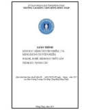 Giáo trình Bệnh truyền nhiễm 2 và bệnh không truyền nhiễm (Nghề: Bệnh học thuỷ sản - Trung cấp) - Trường Cao đẳng Cộng đồng Đồng Tháp