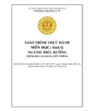 Giáo trình Thực hành Sinh lý (Ngành: Điều dưỡng - Trình độ: Cao đẳng) - Trường Cao đẳng Y tế Thanh Hoá