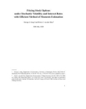 Pricing Stock Options Under Stochastic Volatility And Interest Rates With Efficient Method Of Moments Estimati