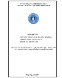 Giáo trình Chăn nuôi gia súc nhai lại (Nghề: Chăn nuôi - Trung cấp) - Trường Cao đẳng Cộng đồng Đồng Tháp