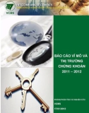 BÁO CÁO VĨ MÔ VÀ THỊ TRƯỜNG CHỨNG KHOÁN 2011-2012