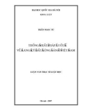 Luận văn Thạc sĩ Luật học: Thống nhất pháp luật về đăng ký bất động sản ở Việt Nam