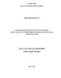 Luận văn Thạc sĩ Lâm nghiệp: Đánh giá hiện trạng và đề xuất giải pháp quản lý rừng tự nhiên hiệu quả ở huyện Hướng Hóa, tỉnh Quảng Trị