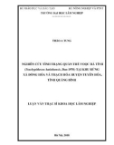 Luận văn Thạc sĩ Quản lý tài nguyên rừng: Nghiên cứu tình trạng quần thể voọc Hà tĩnh Ttrachypithecus hatinhensis, Dao 1970) tại khu rừng xã Đồng Hóa và Thạch Hóa huyện Tuyên Hóa, tỉnh Quảng Bình