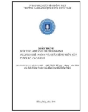 Giáo trình Anh văn chuyên ngành (Nghề: Phòng và chữa bệnh thuỷ sản - Cao đẳng) - Trường Cao đẳng Cộng đồng Đồng Tháp