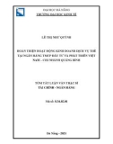 Tóm tắt Luận văn Thạc sĩ Tài chính ngân hàng: Hoàn thiện hoạt động kinh doanh dịch vụ thẻ tại Ngân hàng TMCP Đầu tư và Phát Triển Việt Nam - Chi nhánh Quảng Bình