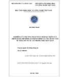 Luận văn Thạc sĩ Công nghệ thông tin: Nghiên cứu phương pháp phát hiện sự kiện cực hiếm bằng mô hình Autoencoder và ứng dụng vào dự báo trước sự cố trong nhà máy giấy