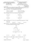 Đề thi giữa học kì 1 môn Toán lớp 10 năm 2024-2025 - Trường THCS&THPT Nguyễn Khuyến, HCM