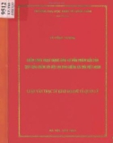 Luận văn Thạc sĩ Kinh doanh và quản lý: Kiểm soát hoạt động đầu tư vốn nhàn rỗi của Quỹ Bảo hiểm xã hội tại Bảo hiểm xã hội Việt Nam