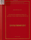 Luận văn Thạc sĩ Kinh doanh và quản lý: Giải pháp đẩy mạnh hoạt động của Quỹ Đầu tư phát triển thành phố Hà Nội