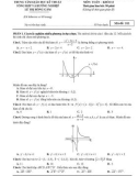 Đề thi giữa học kì 1 môn Toán lớp 12 năm 2024-2025 có đáp án - Sở GD&ĐT TP Hồ Chí Minh