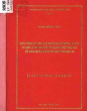 Luận văn Thạc sĩ Kinh doanh và quản lý: Hoàn thiện các công cụ chính sách bồi thường, hỗ trợ tái định cư khi nhà nước thu hồi đất được thực hiện bởi chính quyền thành phố Vinh, tỉnh Nghệ An