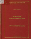 Luận văn Thạc sĩ Kinh doanh và quản lý: Tự chủ tài chính tại Đài truyền hình Việt Nam