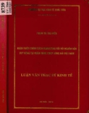 Luận văn Thạc sĩ Kinh doanh và quản lý: Hoàn thiện chính sách marketing đối với nguồn vốn huy động tại Ngân hàng TMCP Hàng Hải Việt Nam