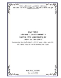 Giáo trình Lập trình cơ bản (Ngành: Công nghệ thông tin - Trình độ: Trung cấp) - Trường Trung cấp Kinh tế - Kỹ thuật Bình Thuận