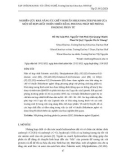 Nghiên cứu khả năng ức chế vi khuẩn Helicobacter pylori của một số hợp chất thiên nhiên bằng phương pháp mô phỏng docking phân tử