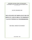 Doctoral thesis in Economics: The liveliness of sidewalks in Ho Chi Minh city and its impact on property values in mixed-use neighborhoods