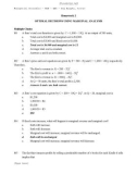 Managerial Economics - Homework 2: Optimal decisions using marginal analysis