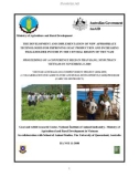 THE DEVELOPMENT AND IMPLEMENTATION OF NEW APPROPRIATE TECHNOLOGIES FOR IMPROVING GOAT PRODUCTION AND INCREASING SMALLHOLDER INCOME IN THE CENTRAL REGION OF VIET NAM 