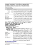 Teachers and students’ perceptions of using role play to improve the second-year students’ speaking skills in English for restaurant and hotel operation course