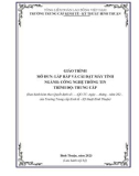 Giáo trình Lắp ráp và cài đặt máy tính (Ngành: Công nghệ thông tin - Trình độ: Trung cấp) - Trường Trung cấp Kinh tế - Kỹ thuật Bình Thuận