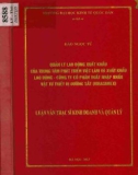 Luận văn Thạc sĩ Kinh doanh và quản lý: Quản lý lao động xuất khẩu của Trung tâm phát triển việc làm và xuất khẩu lao động - công ty cổ phần xuất nhập khấu vật tư thiết bị đường sắt ( Virasimex)