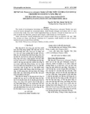 RệP SáP GIả Phenacoccus solenopsis Tinsley GÂY HạI TRÊN CÂY HOA CÂY CảNH TạI THàNH PHổ Hồ CHí MINH Và VùNG PHụ CậN