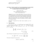 On the W2,2 regularity of incompressible fluids with shear and pressure dependent viscosity in the case of flat boundary