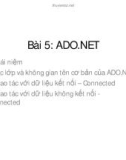 Bài 5: ADO.NET