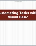 Automating Tasks with Visual Basic