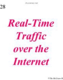 Lecture TCP-IP protocol suite - Chapter 28: Real-time traffic over the internet