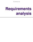 Requirements analysis