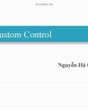 Bài giảng Lập trình WebForm: Custom control - ThS. Nguyễn Hà Giang